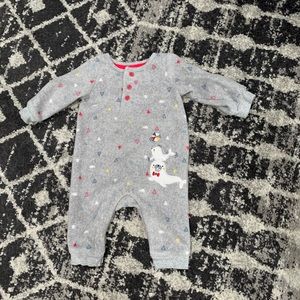 Gender Neutral Fleece Baby Outfit